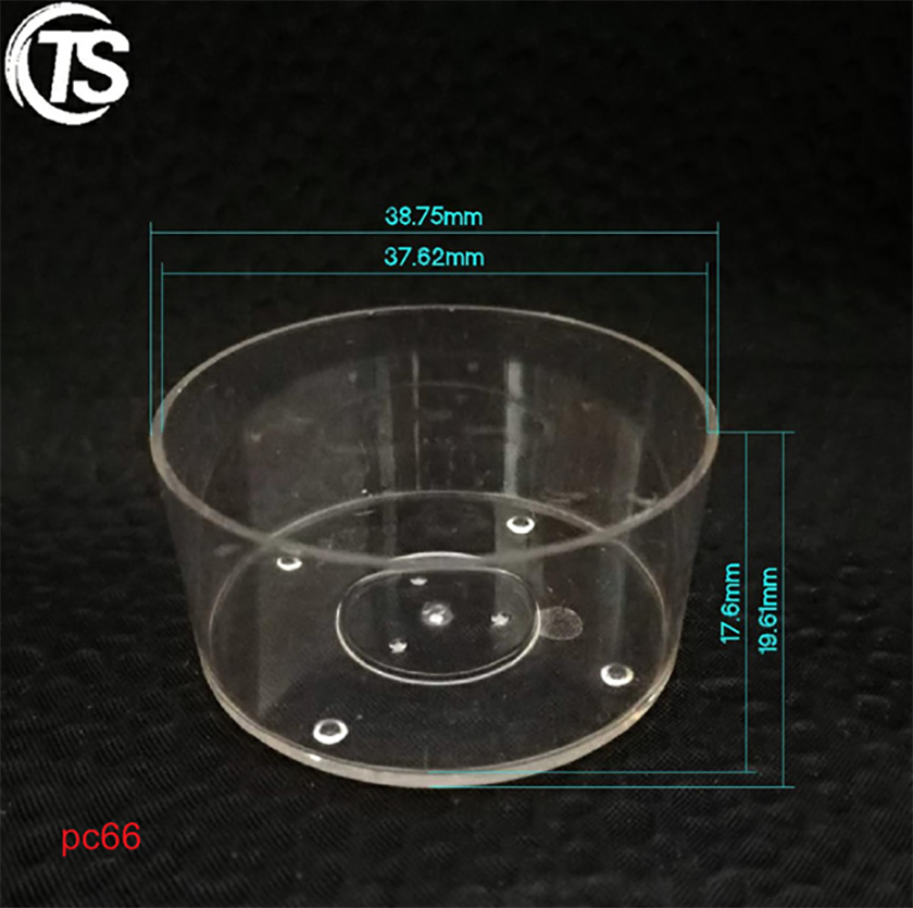 PC66高质量塑料蜡烛壳尺寸图